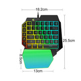 K15 39 Keys Single Handed Gaming Keyboard