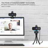 FIFINE 1440p Full HD Webcam with Microphone