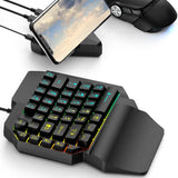 K15 39 Keys Single Handed Gaming Keyboard