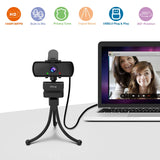 FIFINE 1440p Full HD Webcam with Microphone