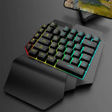 K15 39 Keys Single Handed Gaming Keyboard