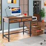 Tribesigns Computer Desk with 5 Drawers