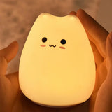 Bedroom Kitty Night Light Cute Cat Lamp