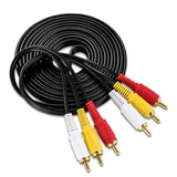 3 RCA Male To RCA