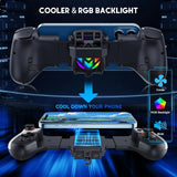 Mobile Gaming Controller with RGB Cooler