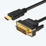 HDMI-compatible to DVI Cable