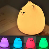 Bedroom Kitty Night Light Cute Cat Lamp