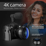 Compact Digital Photography Camera 4K