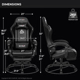 N-GEN Video Gaming Chair with Footrest