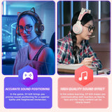 Cat Ear Gaming Headphones