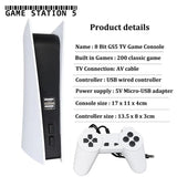 GS5 Game Console 8 Bit USB Wired Handheld Game