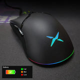 Delux M800PRO RGB Optical Wireless Gaming Mouse